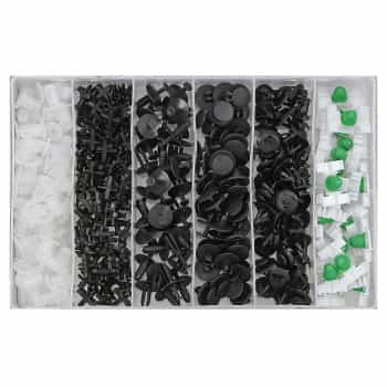 Assortment of upholstery clips for BMW 290 pieces