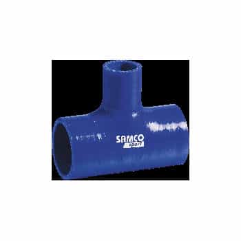 Samco Silicon T-Piece blue 63/25 102mm