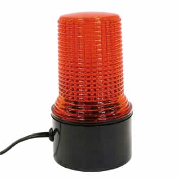 Rotating light high-voltage 500W orange