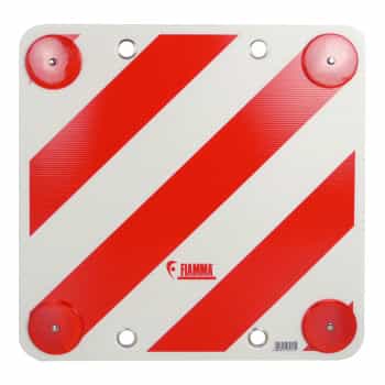Carpoint Marking Board Plastic Including Reflectors 500x500mm