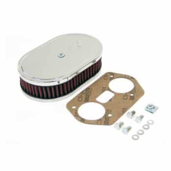 K & N carburetor filter DDO 178mm x 114mm oval 45mm Height (56-1160)