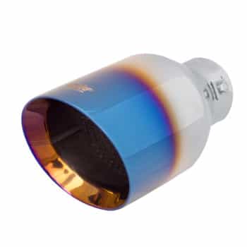 Simoni Racing Exhaust Tip Round/Slant Ti-Tip - 114xL210mm - Assembly ->60mm