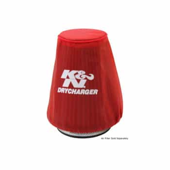 K & N Nylon cover conical, red (22-2030PR)