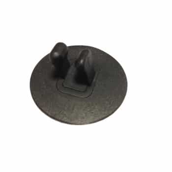 Plastic clip self-adhesive oblique (S364)