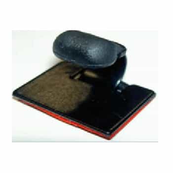 Plastic clip self-adhesive large