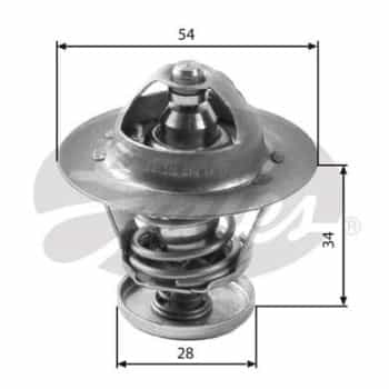 Thermostat, coolant TH26988G1 Gates