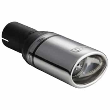 Ulter Sport Tail Pipe - Oval 95x65mm - Length 120mm - Montage -> 50mm - stainless steel