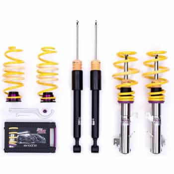 KW Variant 1 Coilover Kit - Audi A3, VW Golf (without electronic Silencers)