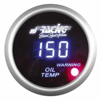 Simoni Racing Digital Instrument - oil temperature - 52mm