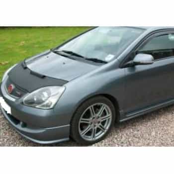 Bonnet liner cover Honda Civic sedan 2001-2006 carbon look