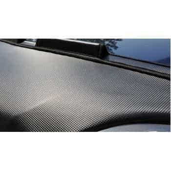 Bonnet arm cover Kia Pride 1991-2000 carbon look