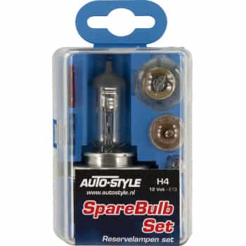 Complete replacement lamp set H4 60-55W / 12V Clear