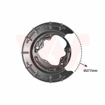 Splash Panel, brake disc