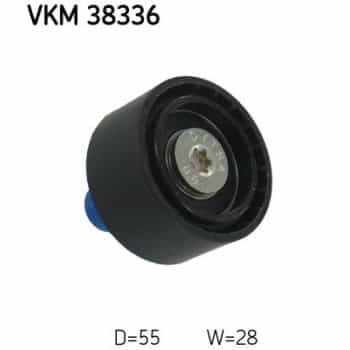 Deflection/Guide Pulley, v-ribbed belt VKM 38336 SKF