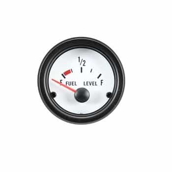 Performance Instrument White Fuel level 52mm
