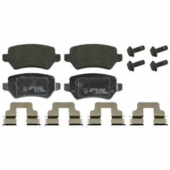 Brake Pad Set, disc brake 16512 FEBI