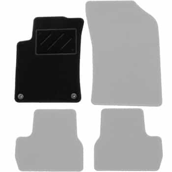 Car mat Front Left Citroen C3 / DS3 2010- 1-piece