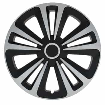 Hubcaps Terra Ring Mix Silver / Black 15 Inch