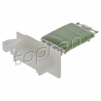 Resistor, interior blower