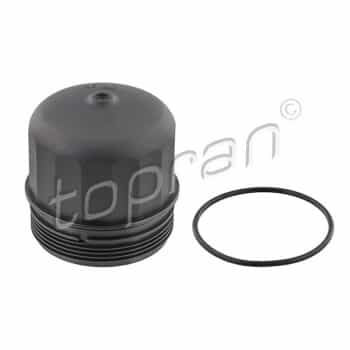 Cap, oil filter housing