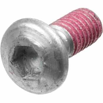 Screw set, brake disc