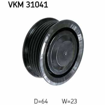 Deflection/Guide Pulley, v-ribbed belt VKM 31041 SKF