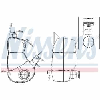 Expansion tank, coolant