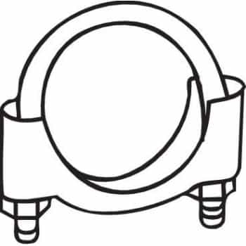 Exhaust clamp 60mm