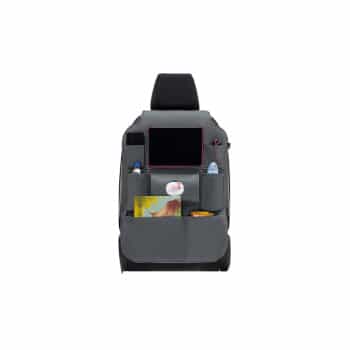 Universal Car Seat Organizer - Gray PVC Leather