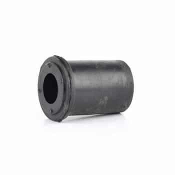 Spacer sleeve, leaf spring