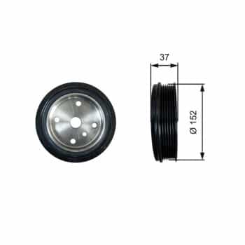 Belt Pulley, crankshaft DriveAlign®