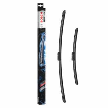 Bosch windscreen wipers Aerotwin A414S - Length: 650/400 mm - set of wiper blades for