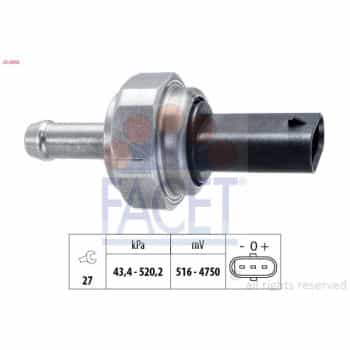 Sensor, exhaust pressure Made in Italy - OE Equivalent