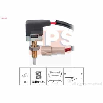 Switch, clutch control (cruise control) Made in Italy - OE Equivalent 1.810.167 EPS Facet