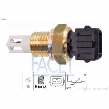 Sensor, intake air temperature Made in Italy - OE Equivalent 10.4016 Facet