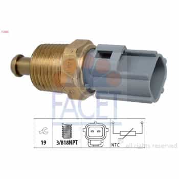 Sensor, oil temperature Made in Italy - OE Equivalent 7.3363 Facet