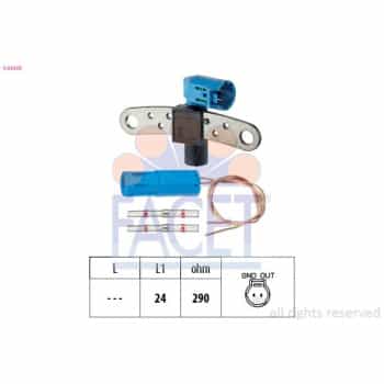 Sensor, crankshaft pulse Made in Italy - OE Equivalent 9.0543K Facet