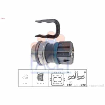 Sensor, oil temperature Made in Italy - OE Equivalent 7.3172 Facet