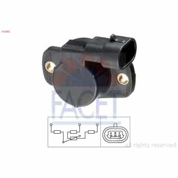 Sensor, throttle position Made in Italy - OE Equivalent