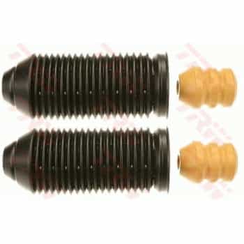 Dust cover, shock absorber