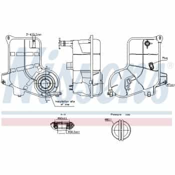 Expansion tank, coolant
