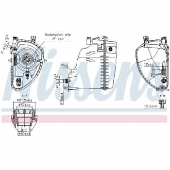 Expansion tank, coolant