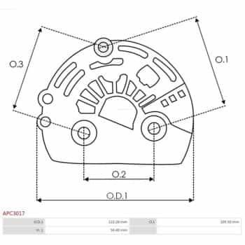 Protective cover, alternator/dynamo