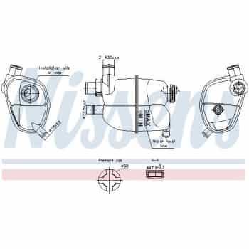 Expansion tank, coolant