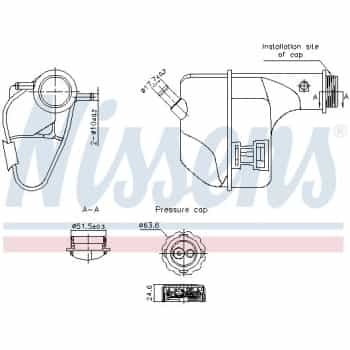 Expansion tank, coolant