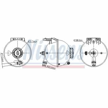 Expansion tank, coolant