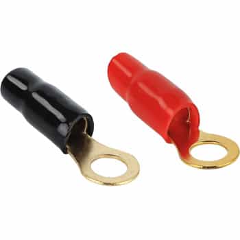 Ring cable lug 50 mm² > 8.4 mm 1 x red 1 x black