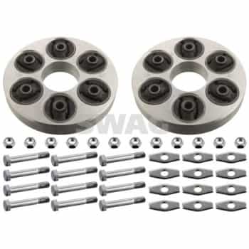 Rep. Set Hardy disc/Rubber shaft coupling