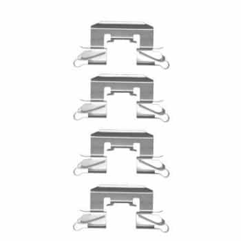 Accessory set, disc brake pad