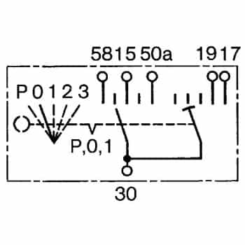 Switch, preheating system